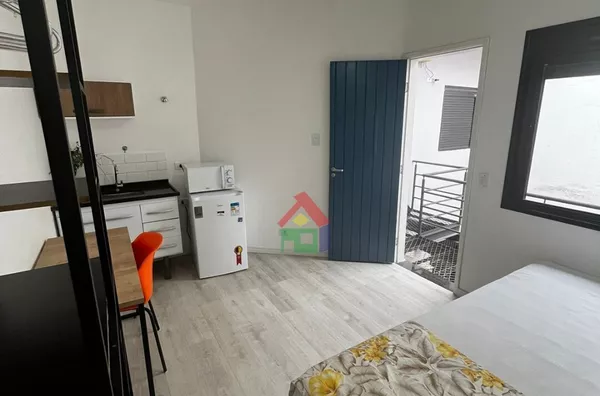 Kitnet para alugar mobiliada, Vila Indiana, São Paulo