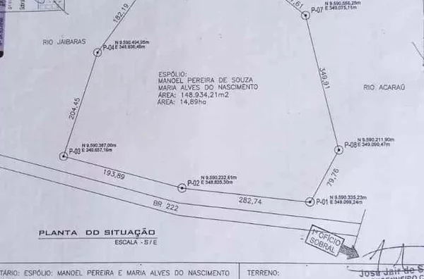 VENDE SE TERRENO 14.89 ha - Foto 1