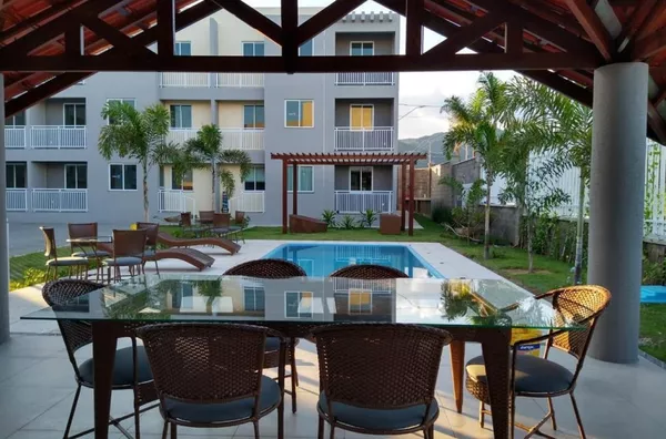 ALUGUE JÁ APARTAMETNO MOBILIÁDO com área de lazer, piscina, deck
