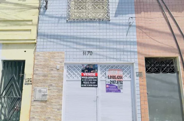 ALUGUE JÁ Casa duplex com 2 quartos no Campo dos Velhos