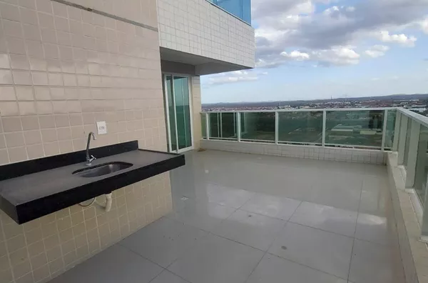 Alugue Já cobertura com 02 quartos e condomínio completo com cinema, sauna, academia, etc...