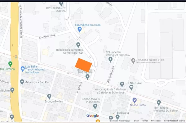 Terreno com 2 mil m2, murado e com poço profundo na Colina