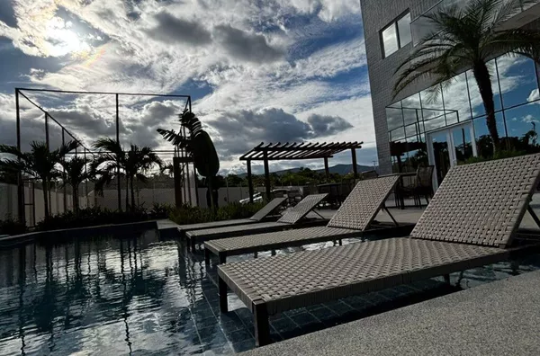 ALUGUE JÁ Apartamento 10 andar com 2 quartos e área de lazer completa Living Home Clube