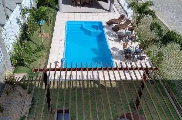 ALUGUE JÁ APARTAMETNO MOBILIÁDO com área de lazer, piscina, deck