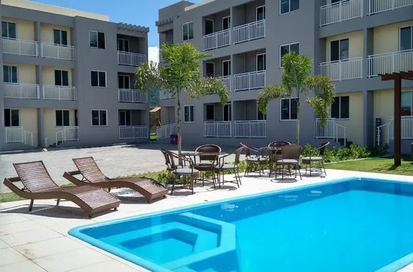 ALUGUE JÁ APARTAMETNO MOBILIÁDO com área de lazer, piscina, deck