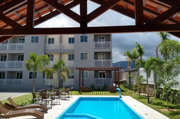 ALUGUE JÁ APARTAMETNO MOBILIÁDO com área de lazer, piscina, deck