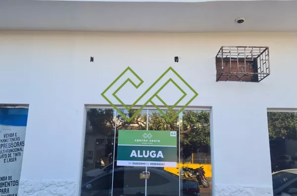 Sala comercial para aluguel  centro rondonópolis placa 44