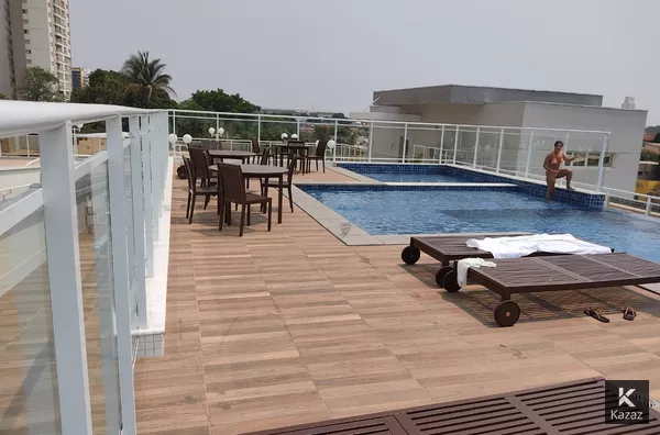 Aluguel Apartamento 02 Quartos - Ed. Villagio Calabria - Goiabeiras - Cuiabá
