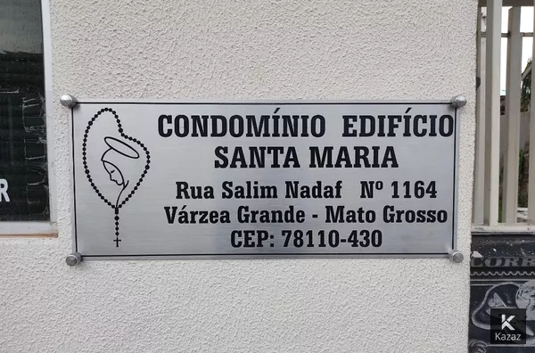  Venda - Apartamento 02 quartos- Ed. Santa Maria -Centro- Várzea Grande - MT 