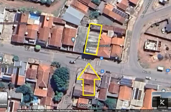 Venda Salão  com 250m2  terreno  - 02 pavimentos - Residencial Coxipo