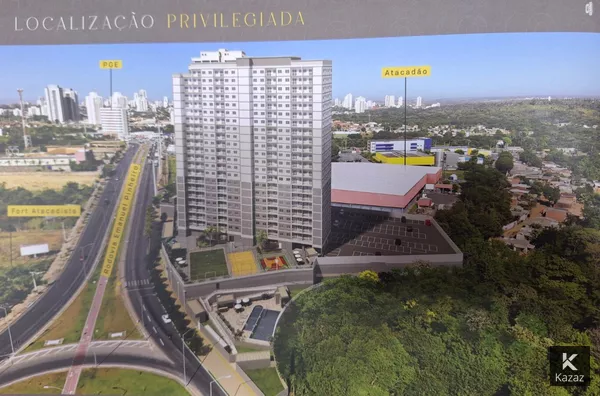 Venda apartamento, cond. Biblos, 02 quartos, Jardim Florianópolis, Cuiabá