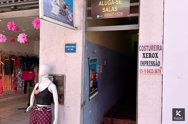 Aluguel Salas Comerciais - Rua Antônio Maria (Calçadão) - Centro - Cuiabá