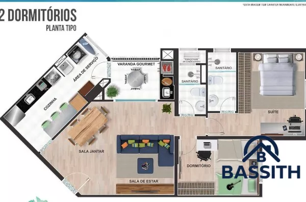 COTA DE APARTAMENTO