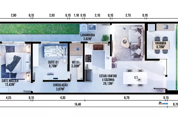 CASA PLANA , 3 QUARTOS , MANGABEIRA , EUSÉBIO - Foto 7