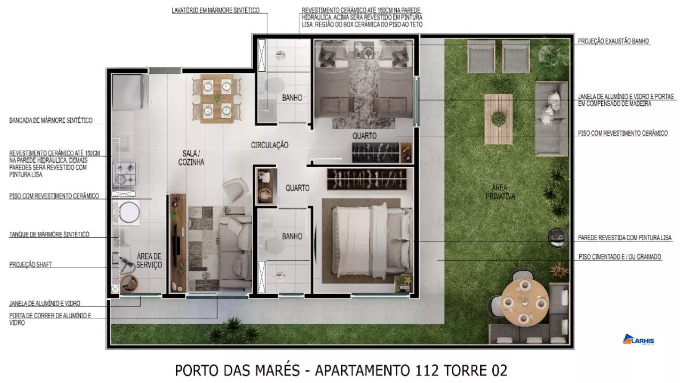 Apartamento à venda com 2 quartos, 43m² - Foto 8