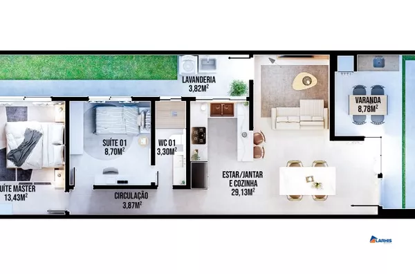 CASA PLANA , 3 QUARTOS , MANGABEIRA , EUSÉBIO