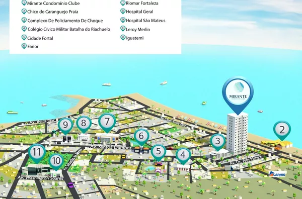 APARTAMENTO , 2 QUARTOS , PRAIA DO FUTURO 2 , FORTALEZA