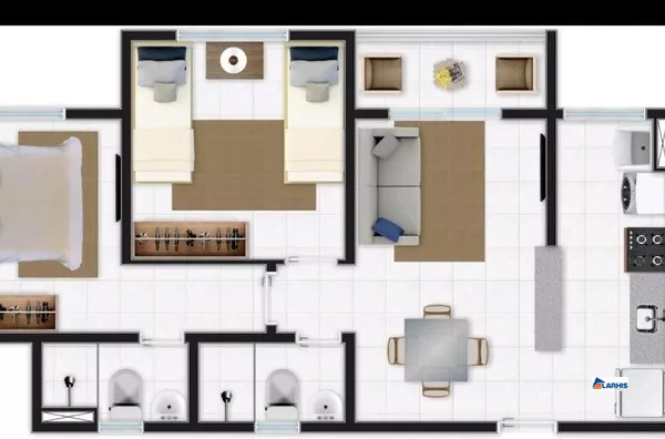 APARTAMENTO , 2 QUARTOS , MESSJANA ,FORTALEZA