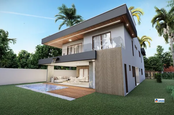 CASA PLANA , 4 QUARTOS , CIDADE ALPHA , EUSÉBIO