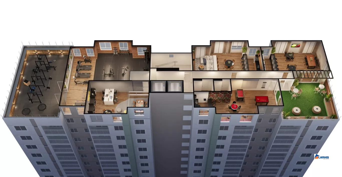 Apartamento à venda com 2 quartos, 47m² - Foto 8