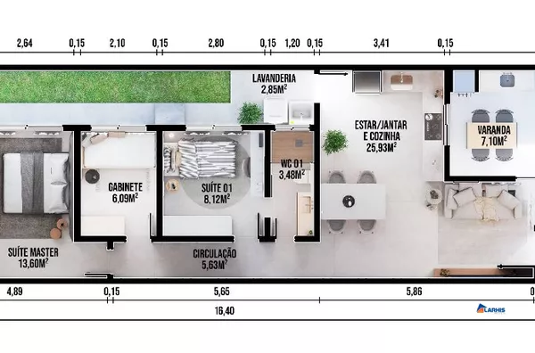 CASA PLANA , 3 QUARTOS , MANGABEIRA , EUSÉBIO - Foto 1