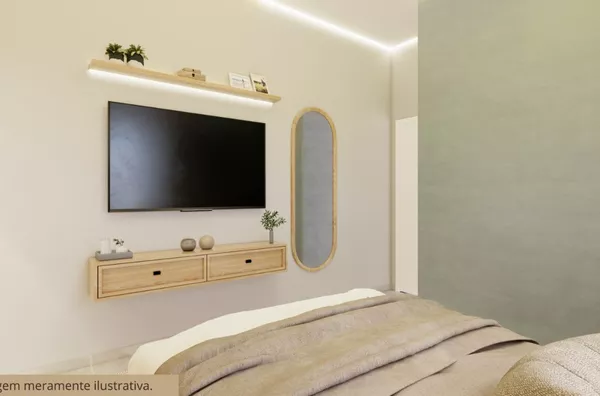 CASA PARA VENDA COM 2 QUARTOS, SENDO 1 SUITE, NO ALVORADA PINHEIRAL - Foto 3