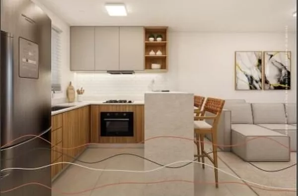 APARTAMENTO A VENDA DE 2 QUARTOS SENDO 1 SUITE NO BAIRRO COLINA, VOLTA REDONDA - Foto 4