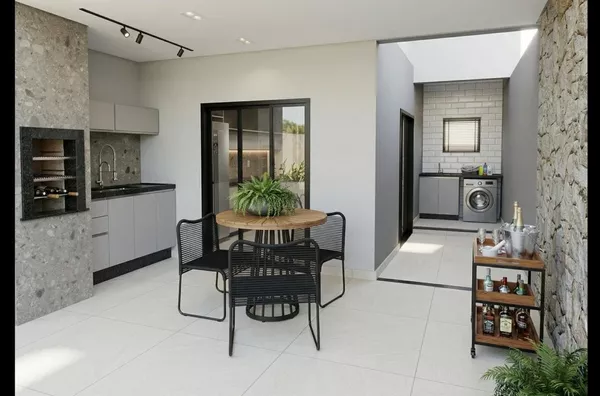 CASA PARA VENDA COM 3 QUARTOS, SENDO 1 SUITE NO ALVORADA - JARDIM BELVEDERE