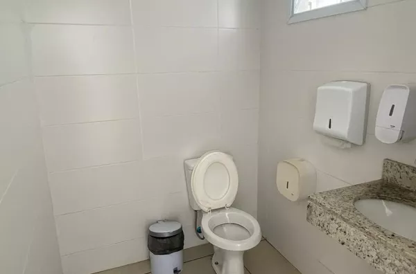 Banheiro área gourmet