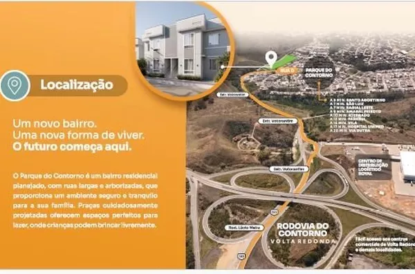 CASA A VENDA NO RESIDENCIAL MORADAS DO PARQUE, COM 2 QUARTOS EM VOLTA REDONDA - Foto 2