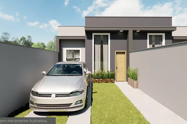 CASA PARA VENDA COM 2 QUARTOS, SENDO 1 SUITE, NO ALVORADA PINHEIRAL - Foto 1