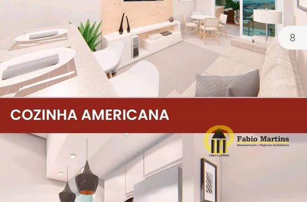 Apartamento para venda, 2 quarto(s),  Praia Azul, Americana