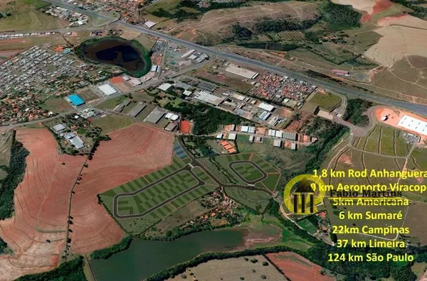 Terreno para venda,  Parque Industrial Tânia Maria Covalenco, Nova Odessa