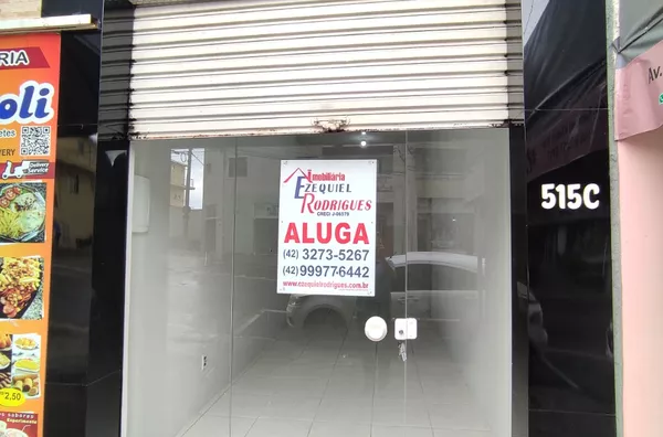 Sala comercial para aluguel, bairro Centro, Telêmaco Borba.