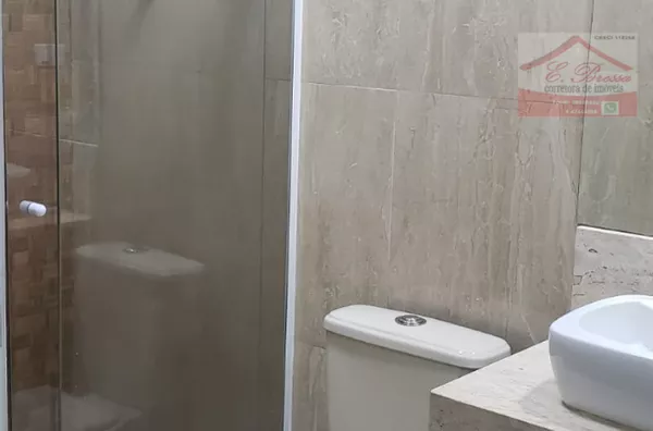 Casa com 2 suítes, 1 sala, 1 cozinha, 2 banheiros, 1 lavabo, 1 sótão, 1 área de serviço e 2 vagas de garagem - Foto 11
