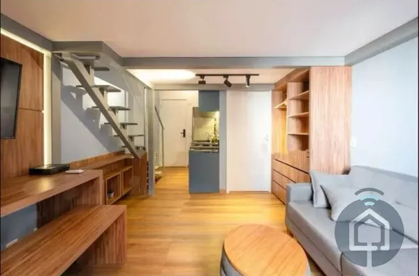 Viva o melhor do Sumarezinho neste charmoso loft de 35 m²