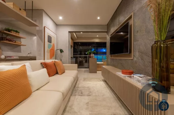 Apartamento com projeto contemporâneo e vista livre