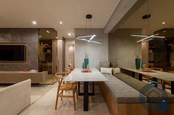 Apartamento com projeto contemporâneo e vista livre