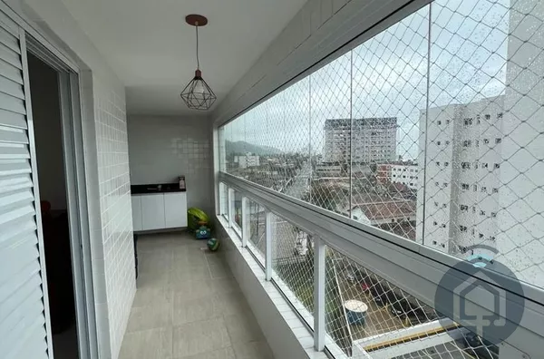 Apartamento mobiliado em frente ao mar 
