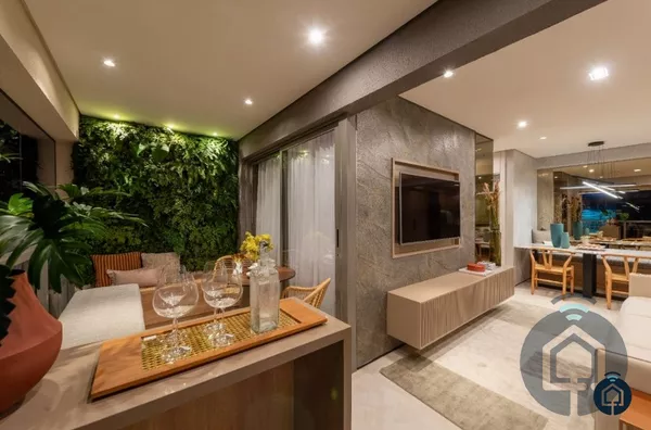 Apartamento com projeto contemporâneo e vista livre