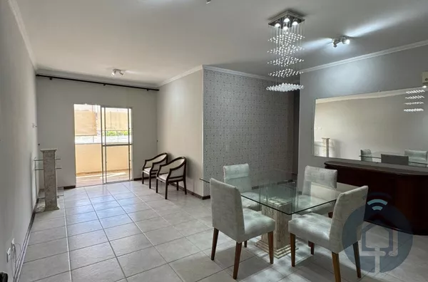 Apartamento de 100m² semi mobiliado com suíte e 2 vagas – pronto para morar!