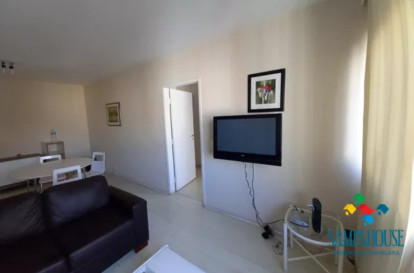 Apartamento mobiliado com dois dormitórios com duas suites , uma vaga , totalmente mobiliado! - Foto 3