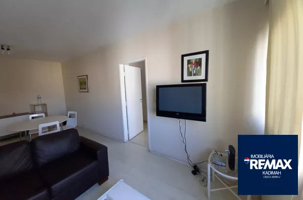 Apartamento mobiliado com dois dormitórios com duas suites , uma vaga , totalmente mobiliado!