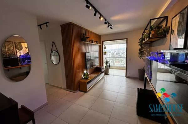 2 dormitórios, 1 suíte, sala varanda gourmet e 2 vagas, 65 área útil pronto para morar! - Foto 2