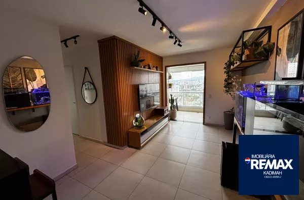  2 dormitórios, 1 suíte, sala varanda gourmet e 2 vagas, 65 área útil pronto para morar!