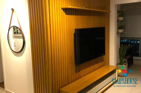 2 dormitórios, 1 suíte, sala varanda gourmet e 2 vagas, 65 área útil pronto para morar! - Foto 4