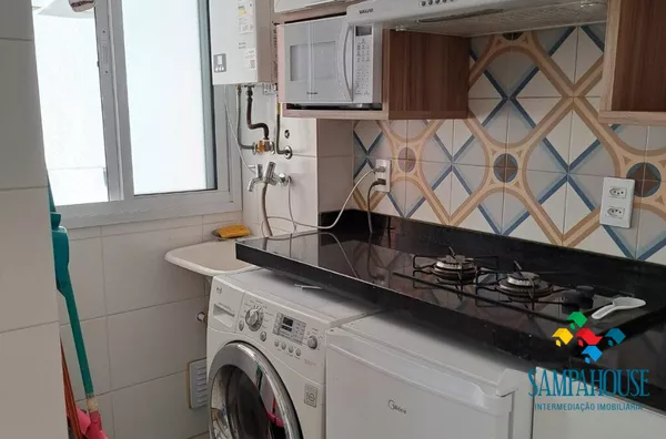 1 dormitório, 1 banheiro, 35 mts totalmente mobilado! - Foto 4