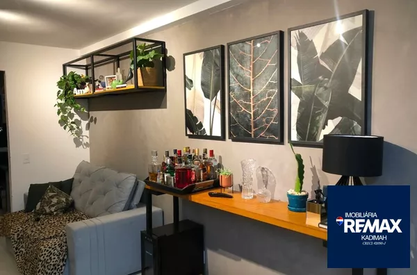  2 dormitórios, 1 suíte, sala varanda gourmet e 2 vagas, 65 área útil pronto para morar!