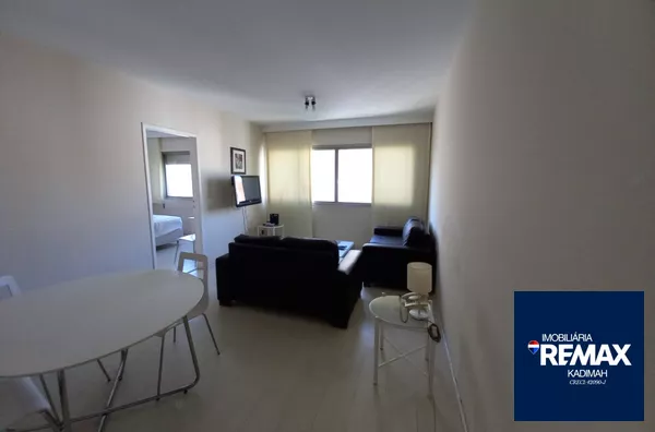 Apartamento mobiliado com dois dormitórios com duas suites , uma vaga , totalmente mobiliado!