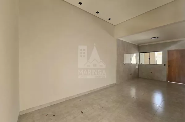 Casa NOVA a venda, 3 quartos sendo 1 suíte, Jardim Três Lagoas, Maringá PR - MCMV